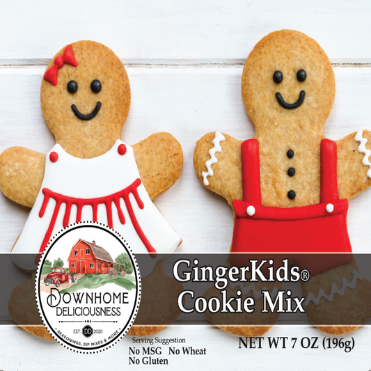 Downhome Deliciousness Holiday Gingerbread Cookie Mix