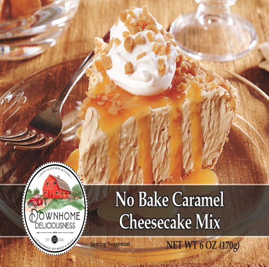 Downhome Deliciousness Caramel No-Bake Cheesecake Mix
