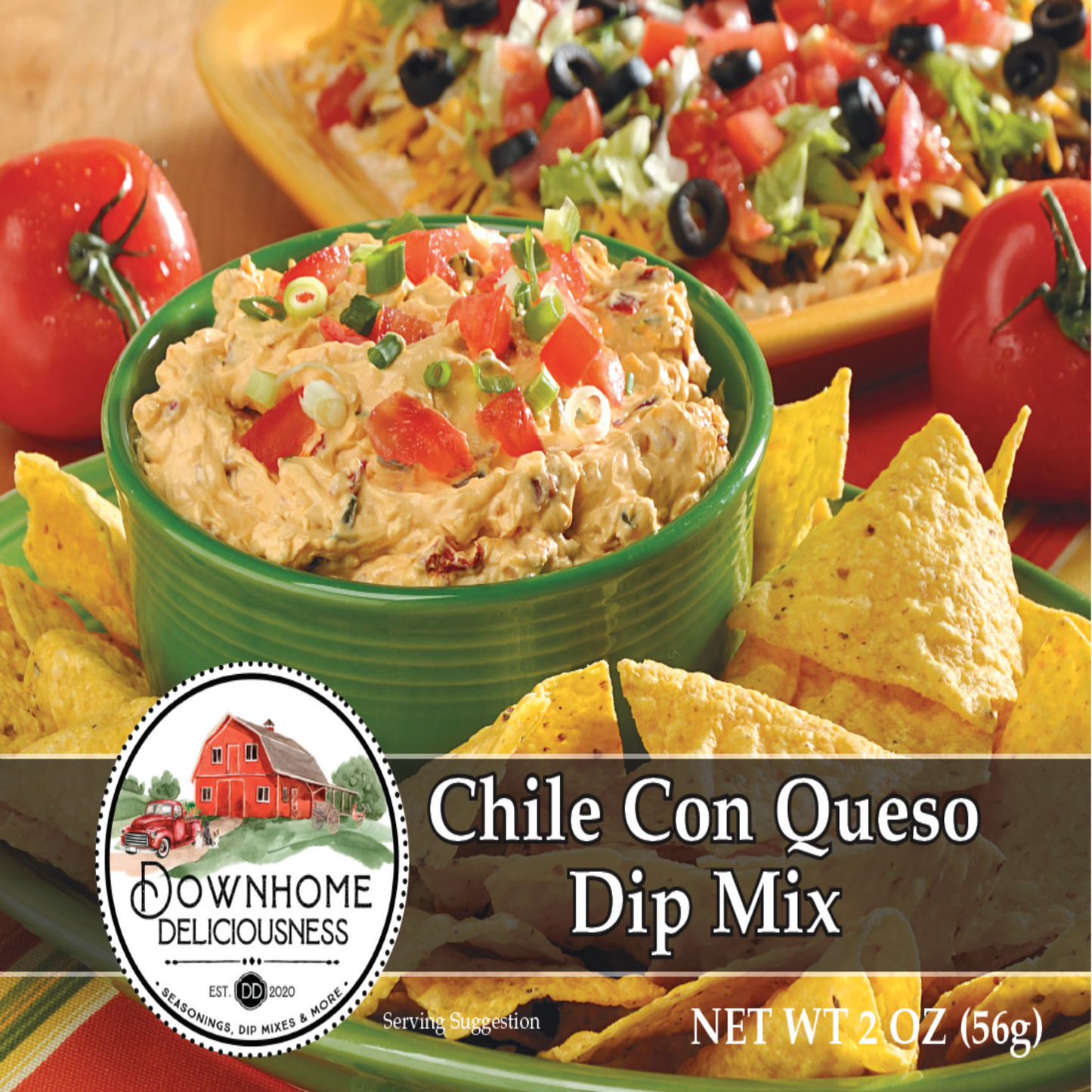 Downhome Deliciousness Chile Con Queso Dip Mix
