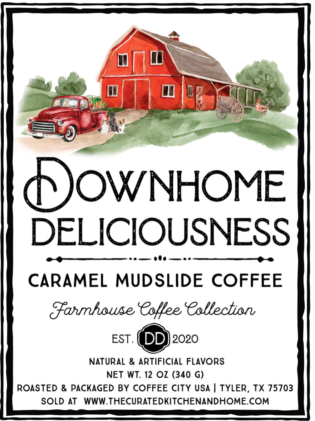 Downhome Deliciousness Vanilla Nut Ground Coffee